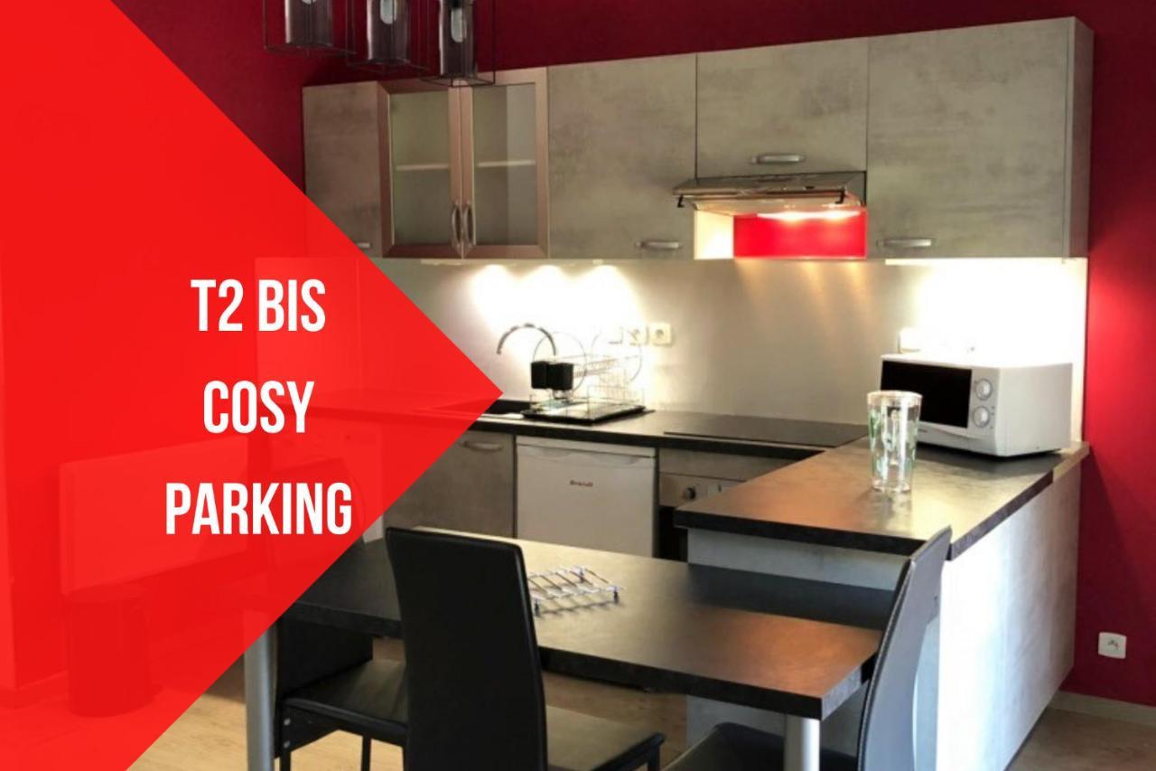 T2 Bis - Parking - Cosy Daire Les Roches-de-Condrieu Dış mekan fotoğraf